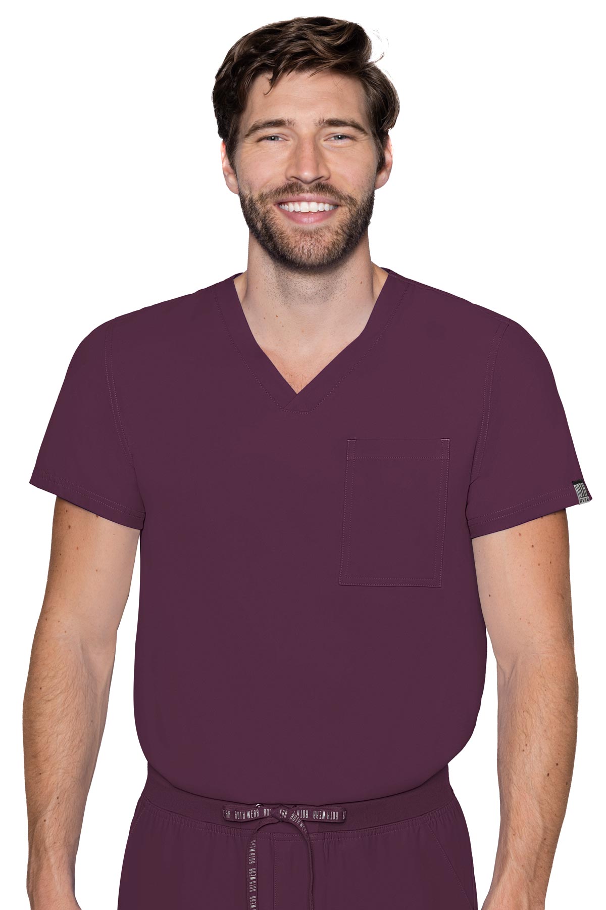MC 2478 Insight Men’s Tuck-In V-Neck Scrub Top – 1 Pocket