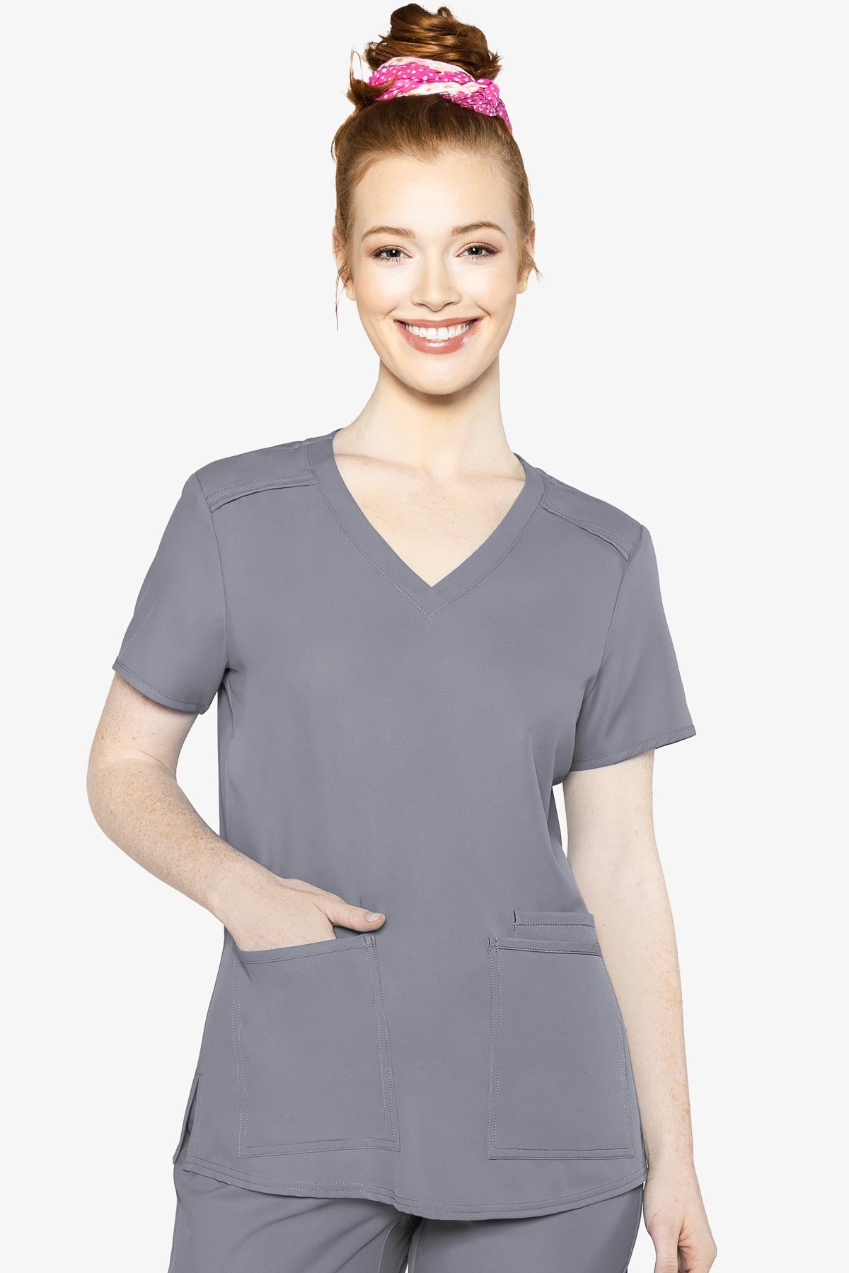 MED COUTURE 2411 3 POCKET TOP