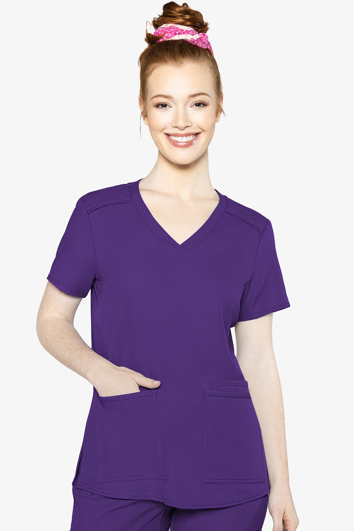 MED COUTURE 2411 3 POCKET TOP