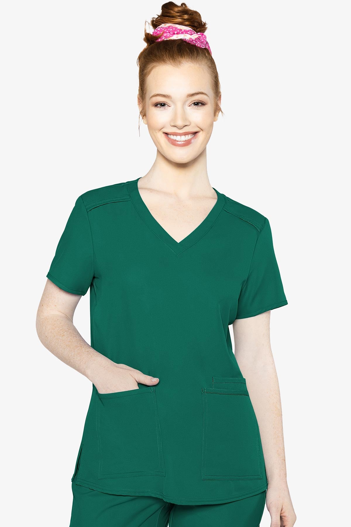 MED COUTURE 2411 3 POCKET TOP