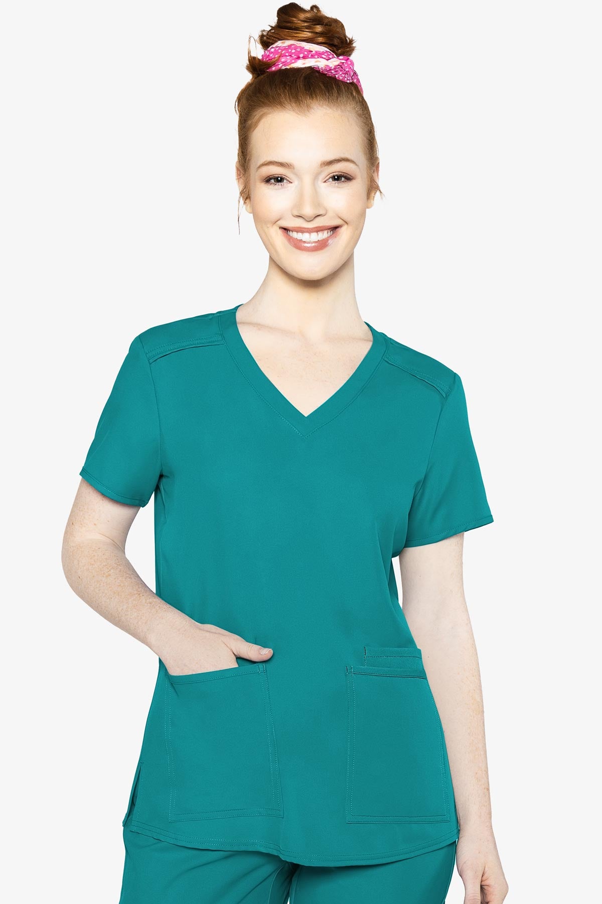MED COUTURE 2411 3 POCKET TOP