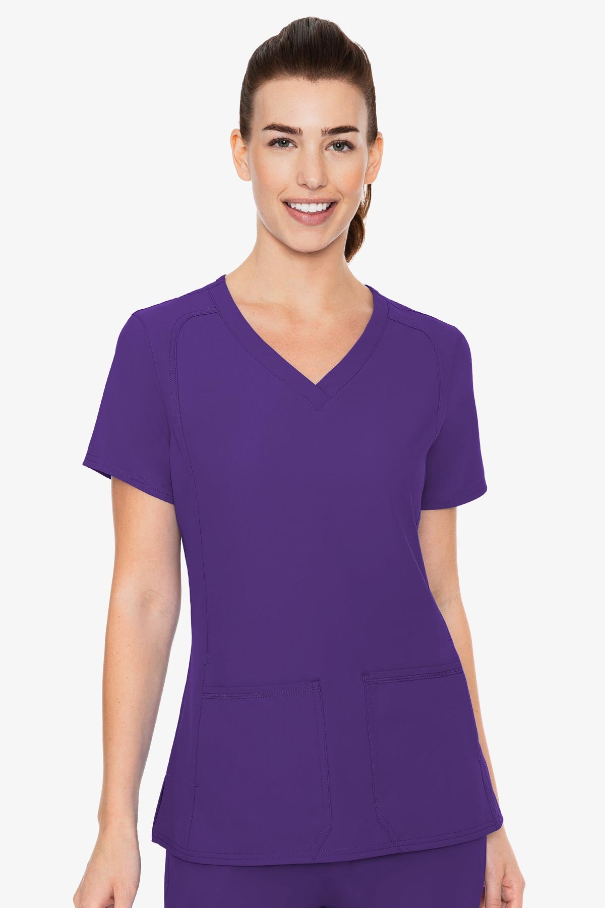 MED COUTURE 2468 SIDE POCKET TOP