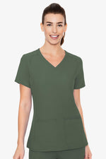 MED COUTURE 2468 SIDE POCKET TOP