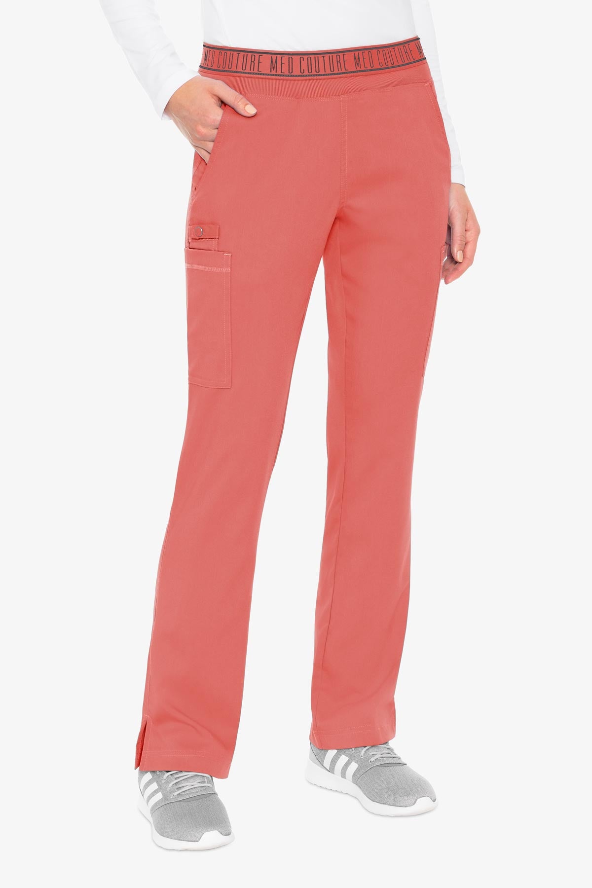MED COUTURE 7739 YOGA 2 CARGO POCKET PANT