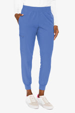 MED COUTURE 8739 SMOCKED WAIST JOGGER
