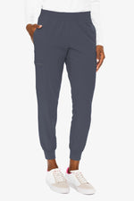 MED COUTURE 8739 SMOCKED WAIST JOGGER