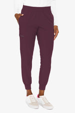 MED COUTURE 8739 SMOCKED WAIST JOGGER