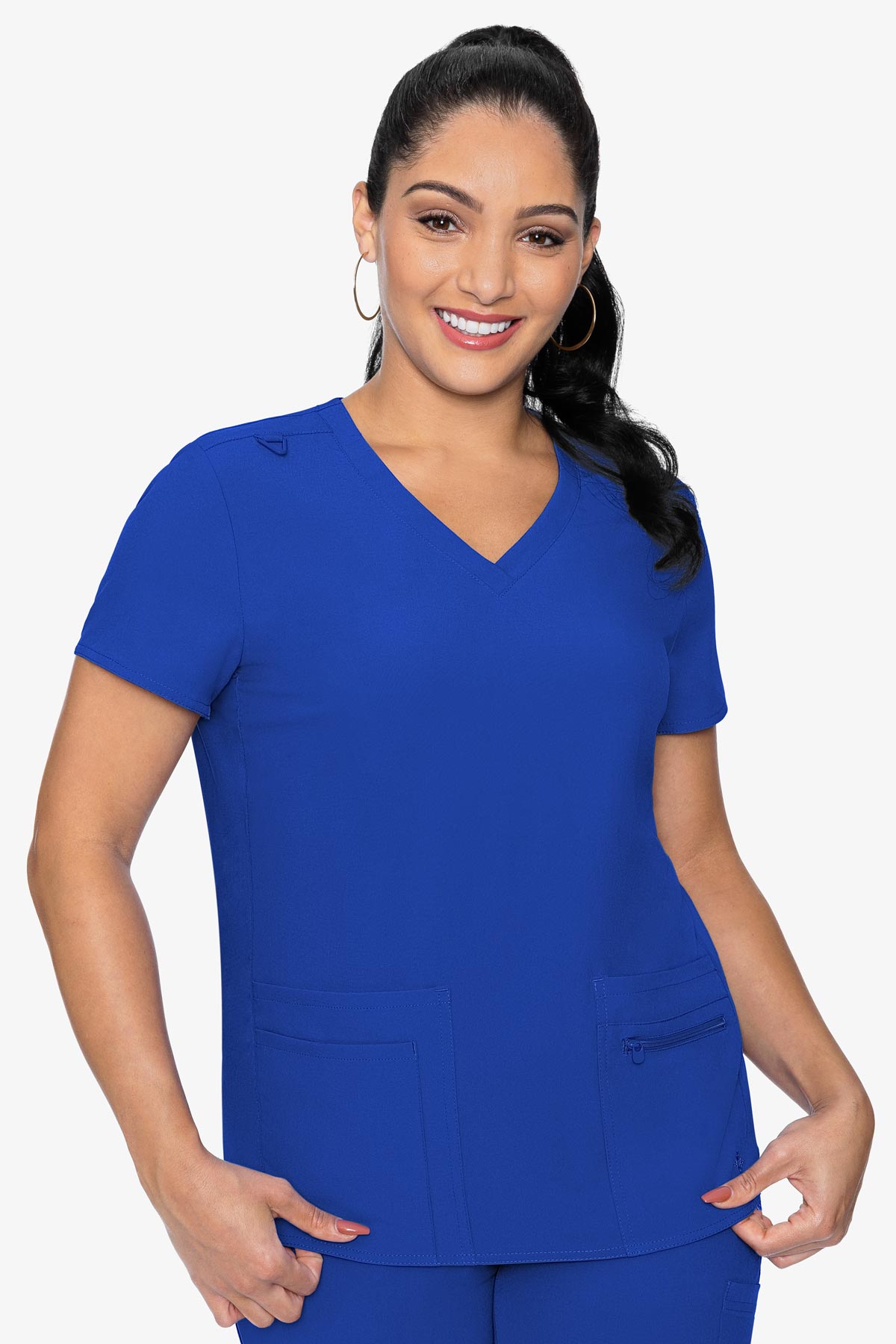 MED COUTURE 8478 KNIT BACK TOP