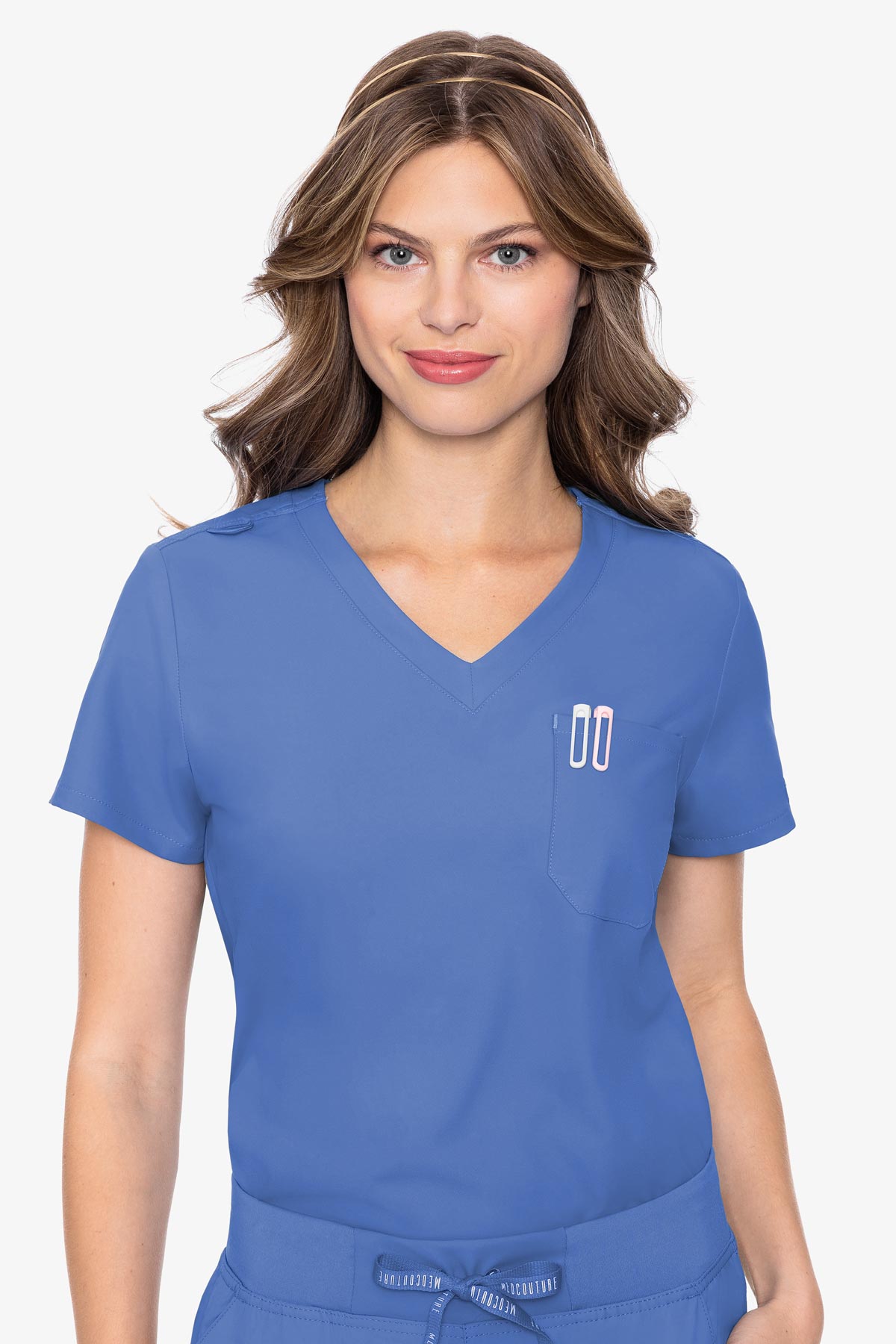 MED COUTURE 2432 ONE POCKET TOP