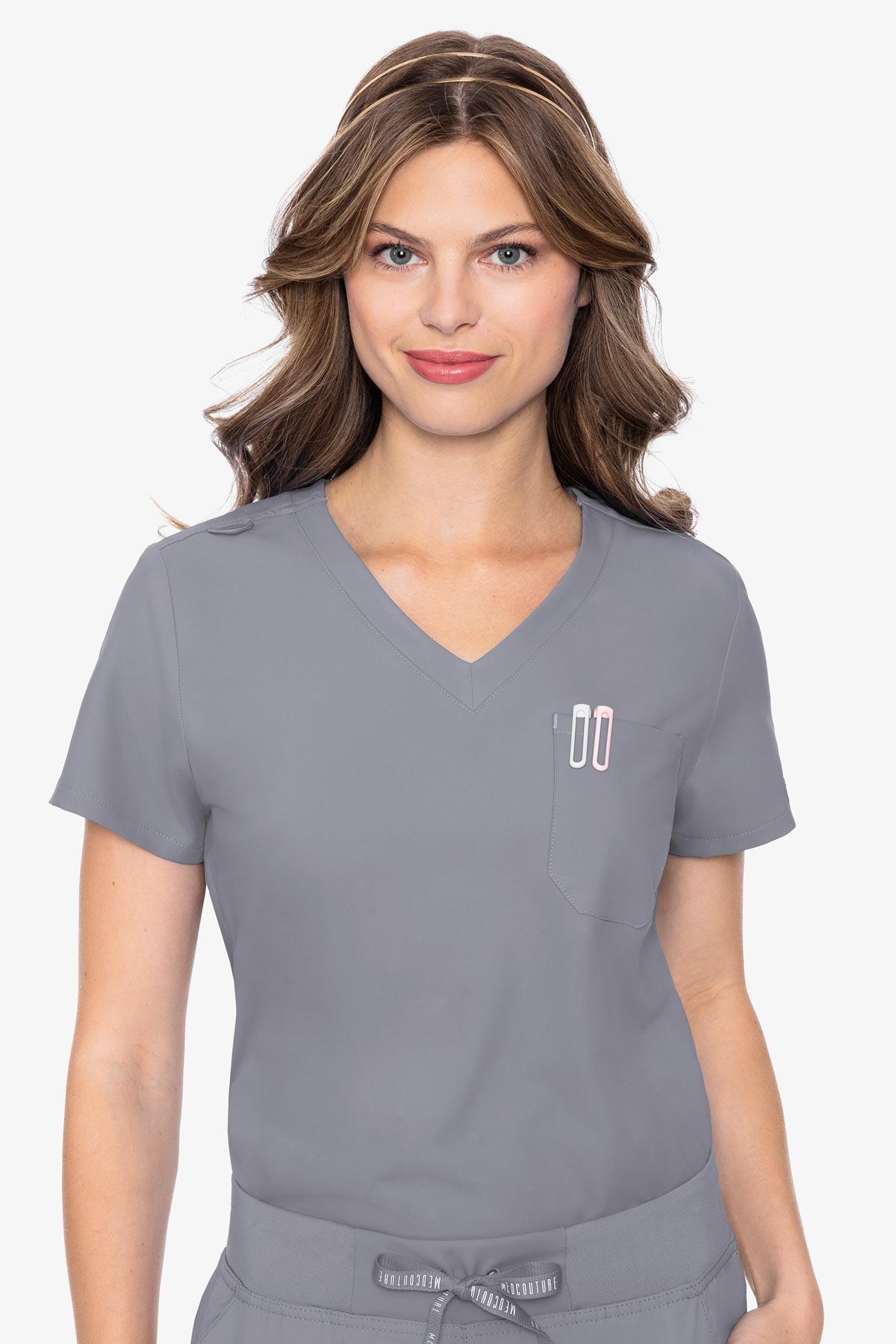 MED COUTURE 2432 ONE POCKET TOP