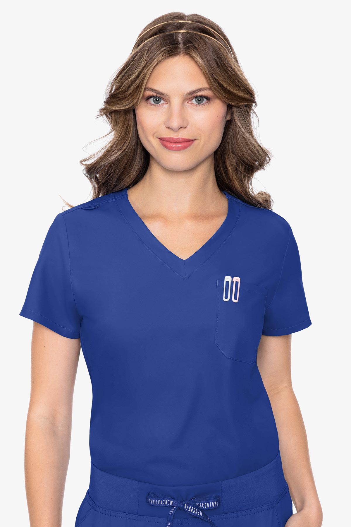 MED COUTURE 2432 ONE POCKET TOP