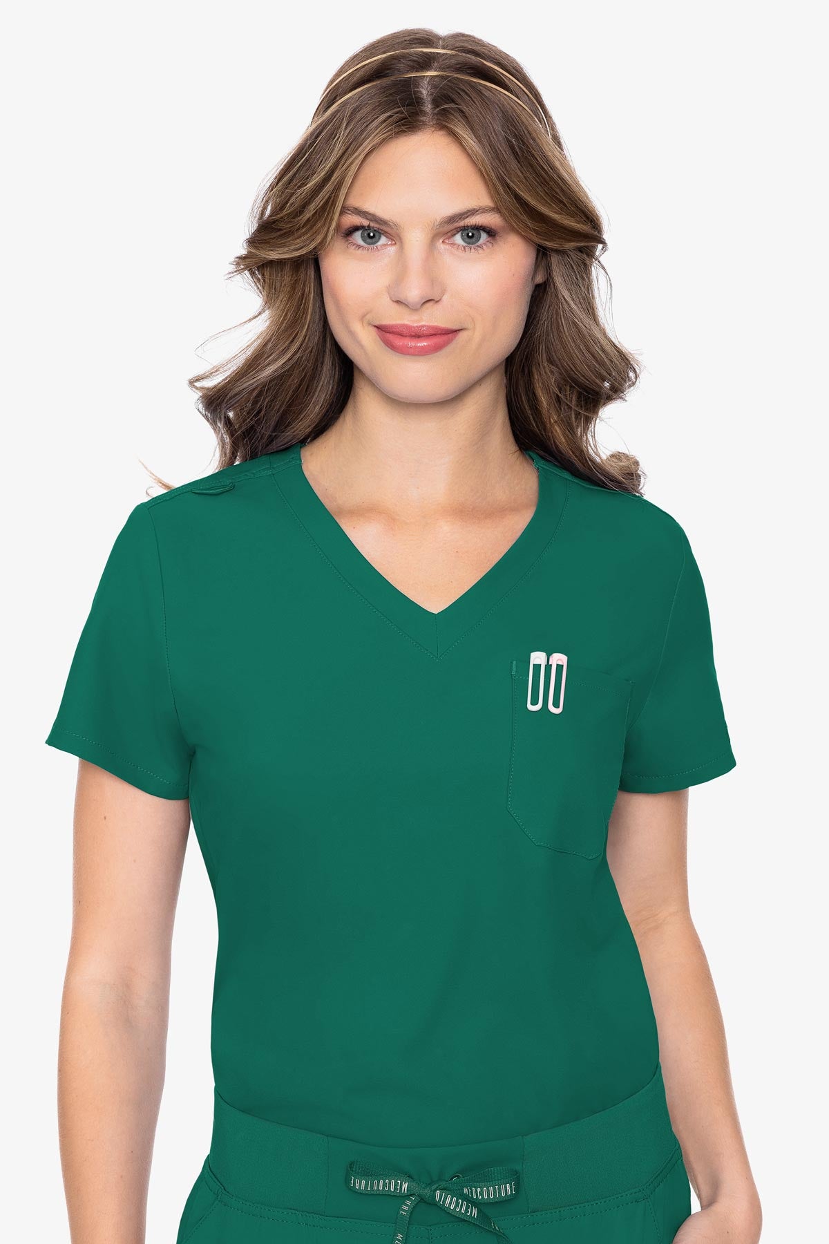 MED COUTURE 2432 ONE POCKET TOP