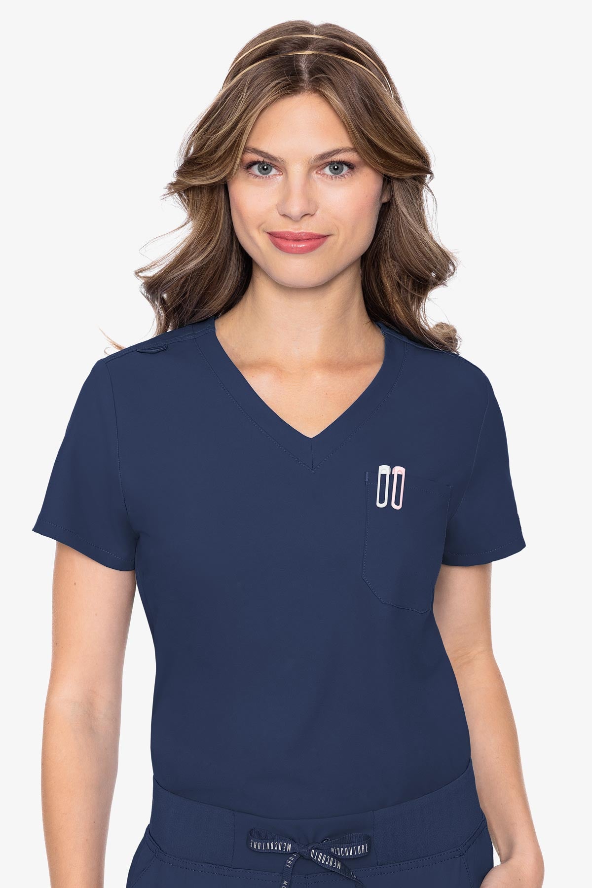 MED COUTURE 2432 ONE POCKET TOP
