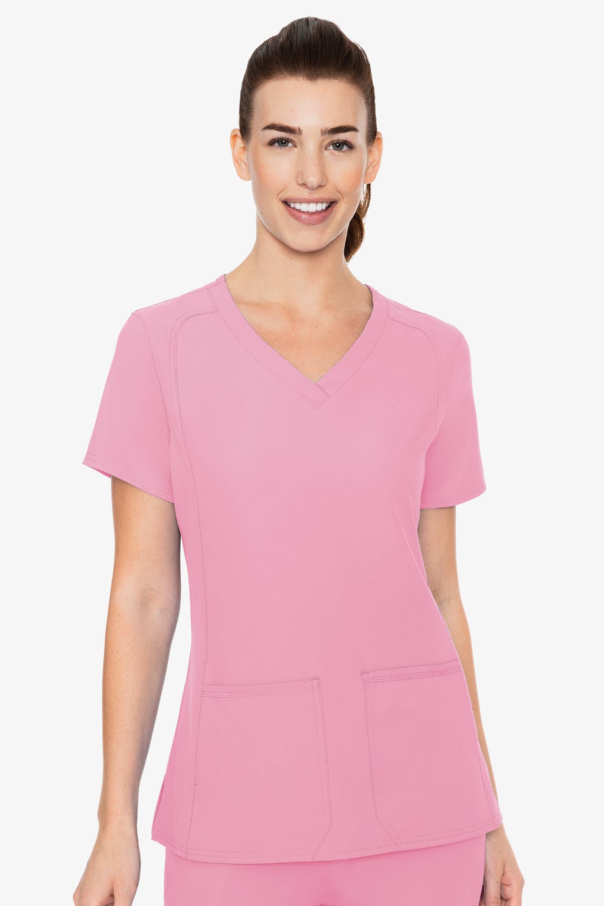 MED COUTURE 2468 SIDE POCKET TOP