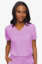 MED COUTURE 7448 V-NECK TUCK IN