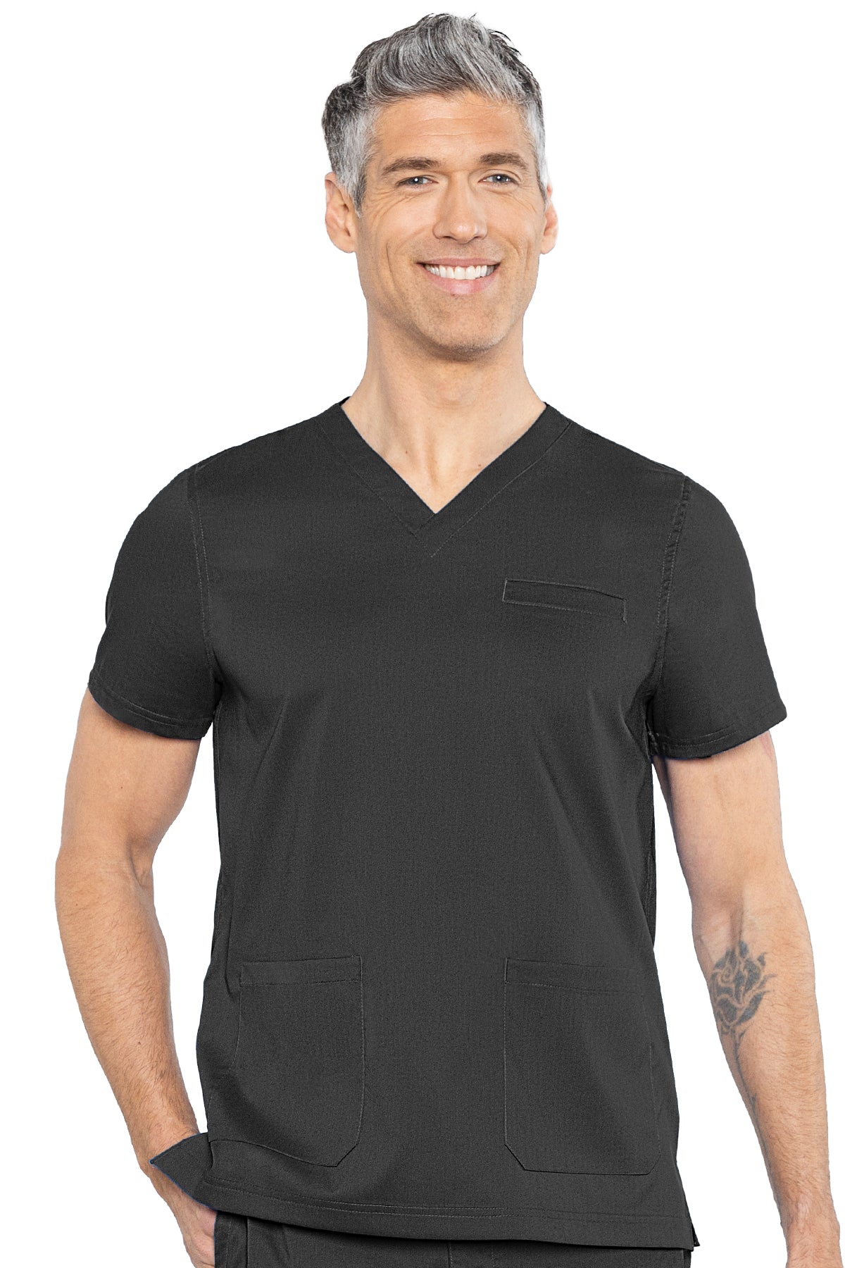 MED COUTURE 7477 3 POCKET TOP