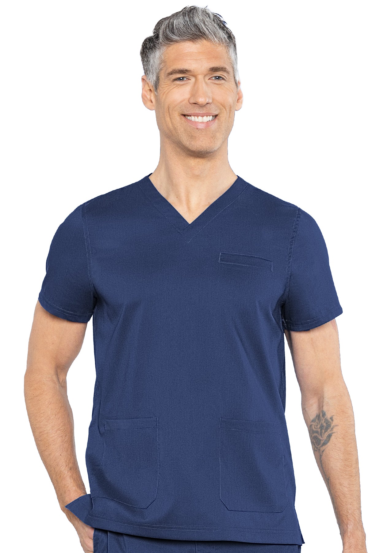MED COUTURE 7477 3 POCKET TOP
