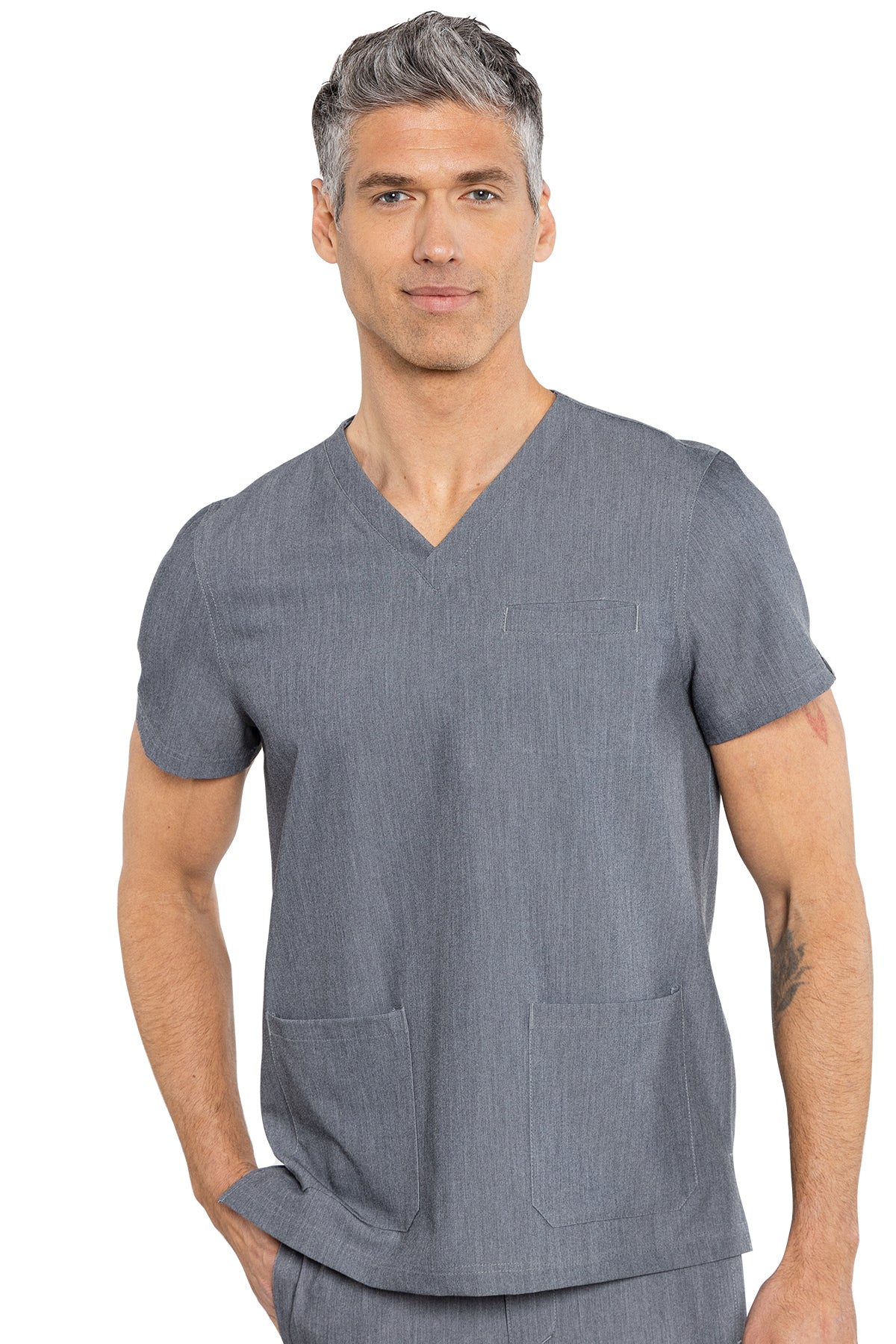 MED COUTURE 7477 3 POCKET TOP