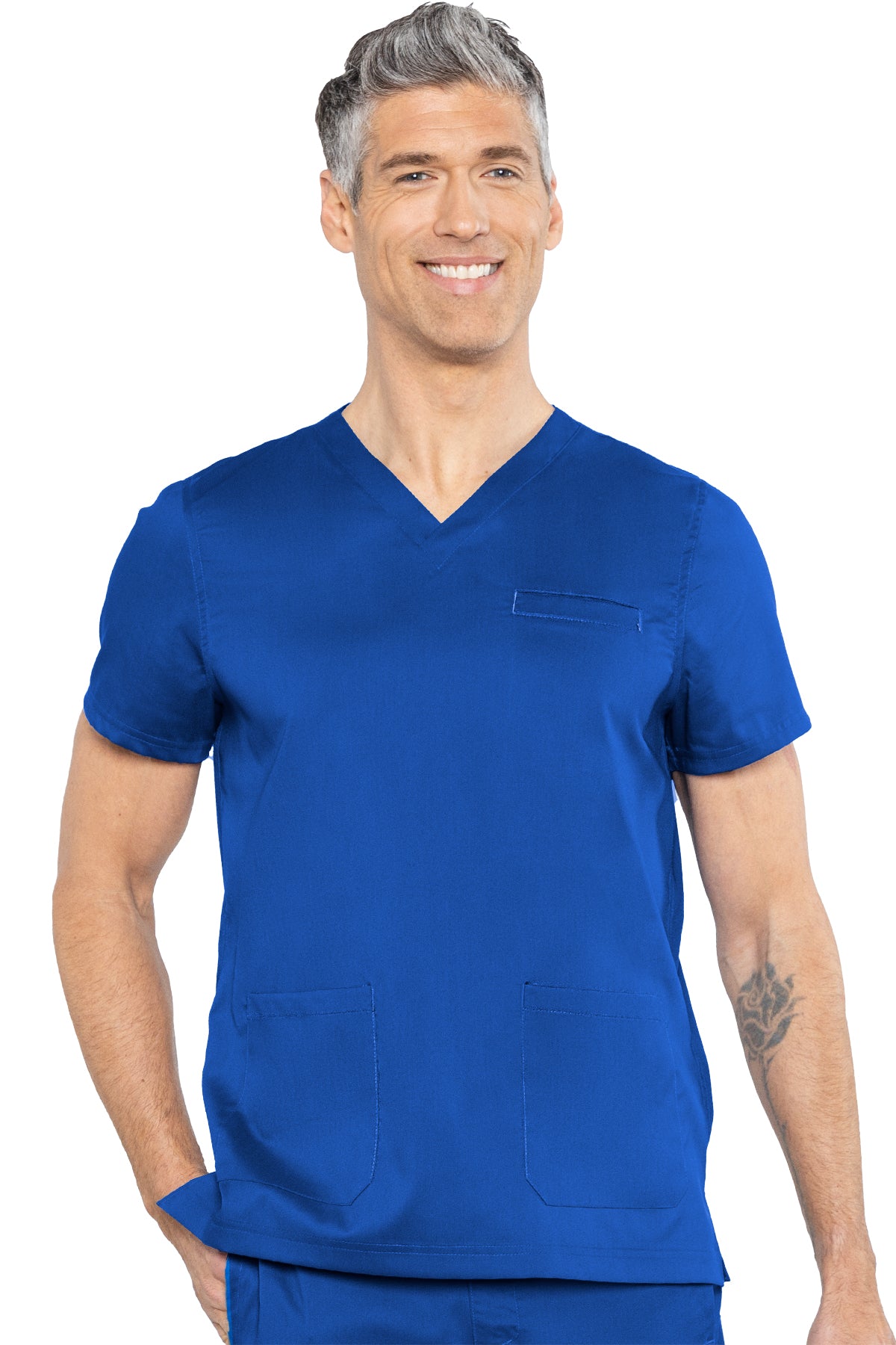 MED COUTURE 7477 3 POCKET TOP