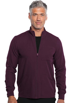 MC360 Insight Men's Knit Zip-Front Jacket