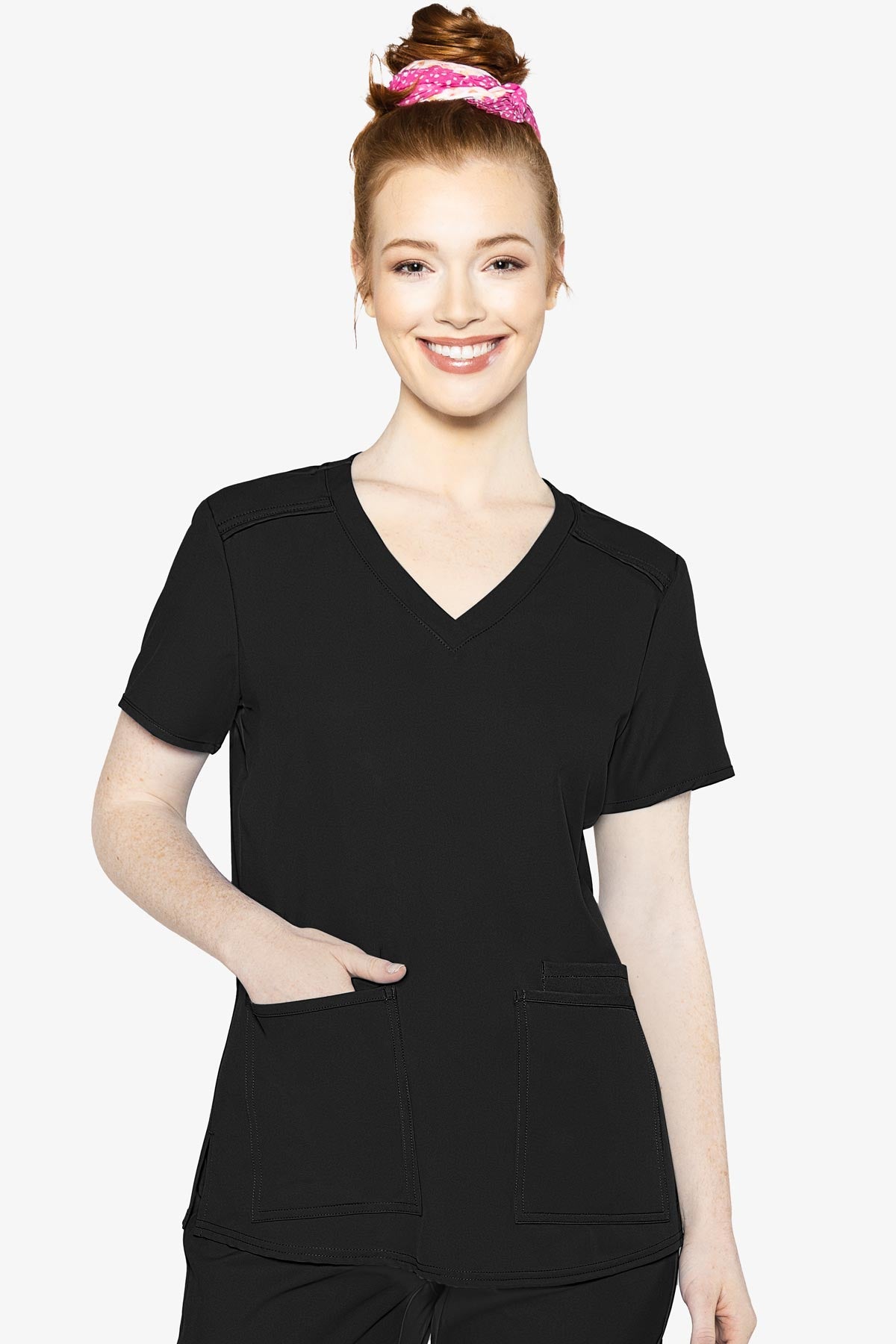 MED COUTURE 2411 3 POCKET TOP – AffinityScrubsandMore